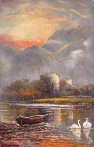 Inverlochy Castle Fort William Highland Scotland UK 1910c Tuck postcard