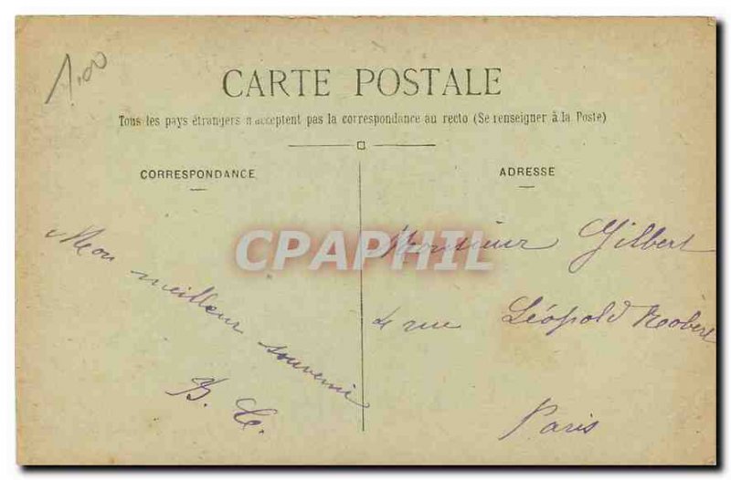 Old Postcard Valee Chevreuse Orsay Vue Generale