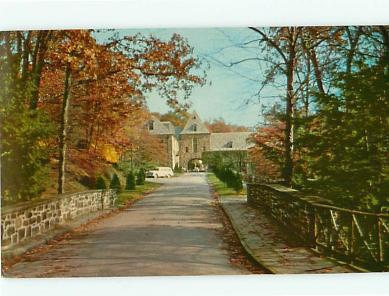 Valeria NY Evergreen Drive Oscawana Westchester Cty Utopia Hills Postcard # 5395