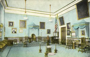 PC CPA FREEMASONRY, ALEXANDRIA LODGE NO.22, EAST VIEW, Postcard (b16079)