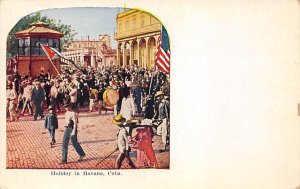 Holiday Havana Cuba Postcard