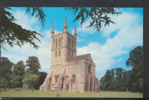 Worcestershire Postcard - The Abbey, Pershore   T7075