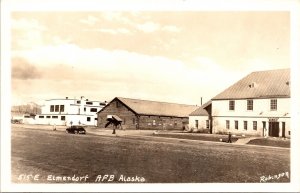 Real Photo Postcard Elmendorf Air Force Base in Anchorage, Alaska