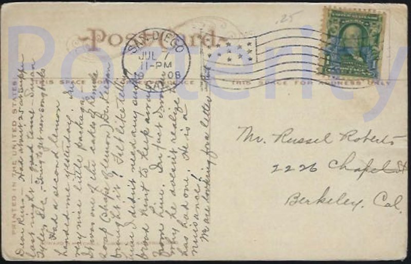 POINT LOMA 1908 (1181) SAN DIEGO CALIFORNIA