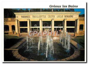 Postcard Modern Greoux les Bains Alpes de Haute Provence Spa