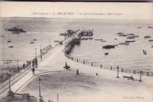 France Arcachon La Jete Promenade a Maree haute