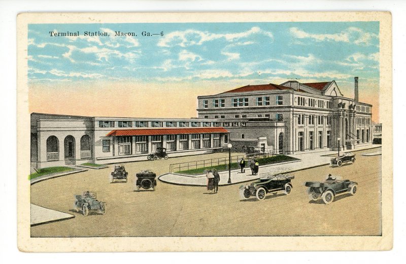 GA - Macon. Railroad Terminal Station