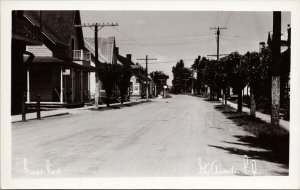 St. Aime Quebec QC Street Scene 7up Unused Michel Real Photo Postcard E85