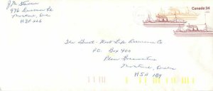 Entier Postal Stationery Postal Canadian Charter Boat