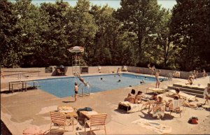 Carrollton Kentucky KY General Butler State Park Swimming Pool Vintage Postcard