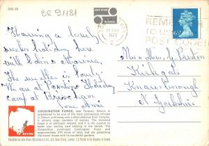 BR91181 cockington forge near torquay devon chariot  uk