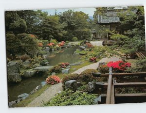 Postcard Sanboin Temple Gardens in Tokyo Japan