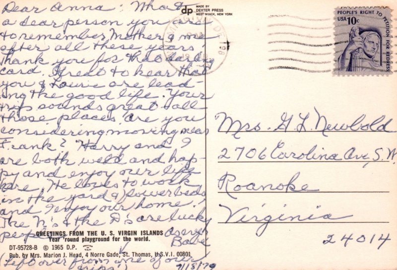 US Virgin Islands Map BIN