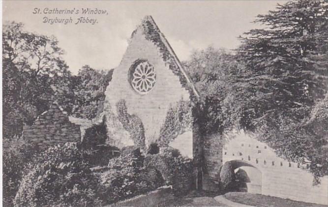 Scotland Dryburgh Abbey St Catherine's Window