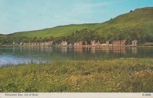 Kilchattan Bay Isle Of Bute 1970s Scottish Postcard