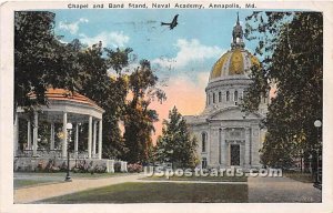 Chapel & Band Stand, Naval Academy in Annapolis, Maryland