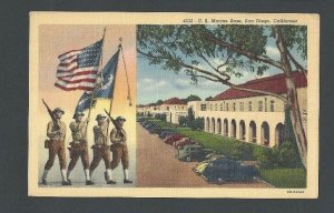 Ca 1922 PPC U S Marine Base San Diego Ca Mint