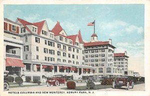 Hotels Columbia and New Monterey Asbury Park, New Jersey NJ