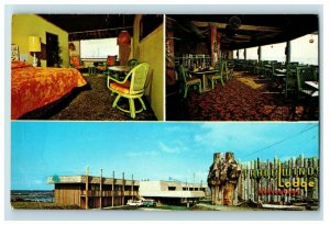 Trade Winds Lodge & Restaurant Moclips By The Sea WA Vintage Postcard P79 