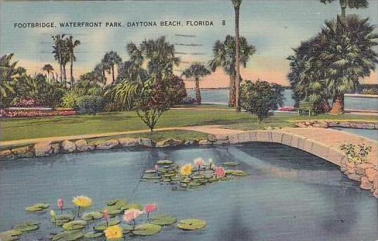 Florida Daytona Beach Footbridge Waterfront Park