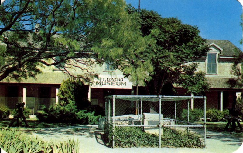 San Angelo, Texas - The Fort Concho Museum - 1950s