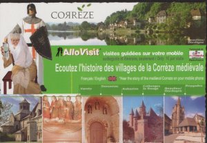 France Postcard - Ecoutez L'Histoire Des Villages De La Correze Medievale RR8848