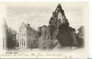 Scotland Postcard - Dryburgh Abbey - Roxburghshire - Ref ZZ5524