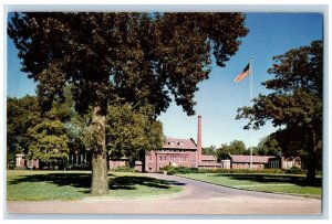 St. Paul Minnesota MN Postcard Shrine Hospital Crippled Children c1960 Vintage