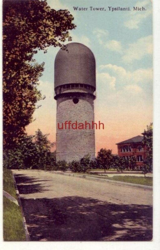 WATER TOWER YPSILANTI, MI publ by H. Hutchins
