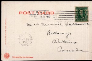 New York ITHACA Boardman Hall Cornell University - pm1909 - Und/B