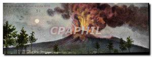 Postcard Old Volcano Eruzione Pompei da Aprile 1906