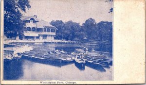 Illinois Chicago Washington Park Boat House