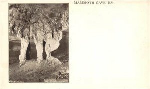 MAMMOTH CAVE, KY Bridal Altar Ben Hains ca 1900s Vintage Antique Postcard