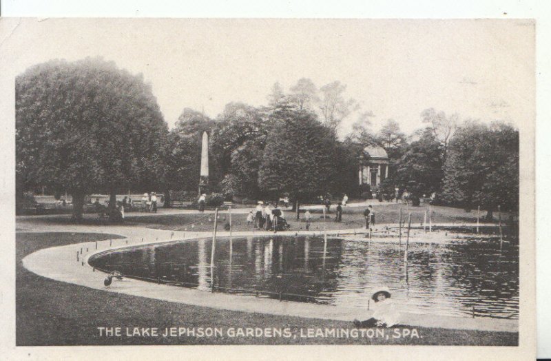 Warwickshire Postcard - Jephson Gardens - Leamington Spa - Ref 16587A