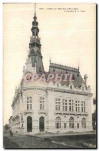 Old Postcard The Sense of City Hall View Together