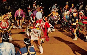 War Dance, Stand Rock Indian Ceremonial Wisconsin Dells, Wisconsin, USA Unused 