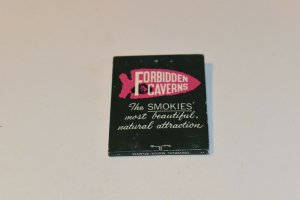 Forbidden Caverns The Smokies Most Beautiful Attraction Map 20 Strike Matchbook