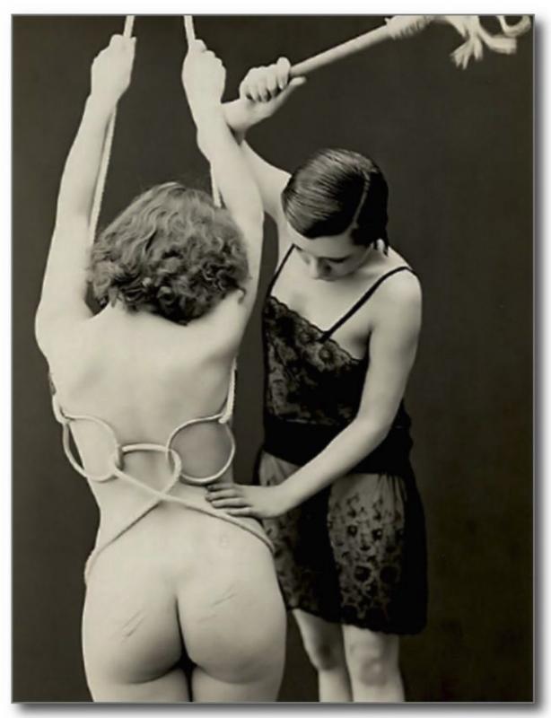 Naughty Nudes French Fetish Erotic Risque Sex Vintage REPRO Postcard R740813