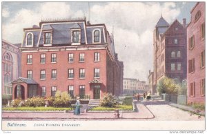 BALTIMORE, Maryland, 1900-1910´s; Johns Hopkins University