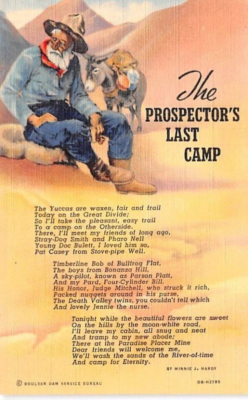 The Prospector's Last Camp Unused 