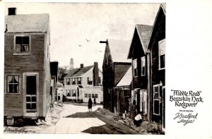 MA - Rockport. Middle Road, Bearskin Neck
