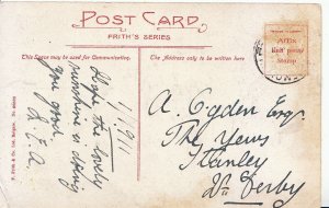 Genealogy Postcard - Family History - Ogden - Stanley - Near Derby    Y929