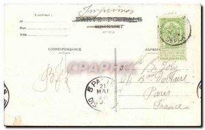 Old Postcard Brussels Hotel De Ville