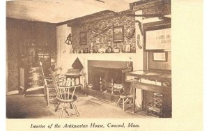 Interior of the Antiquarian House in Concord, Massachusetts