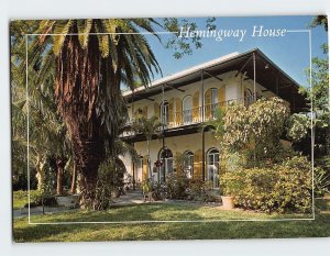 Postcard Hemingway House, Key West, Florida