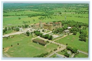 Aerial View Of New Subiaco Abbey & Academy Subiaco Arkansas AK Postcard 