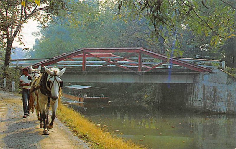 Barge Ride on Delaware Canal near New Hope New Hope, Pennsylvania PA