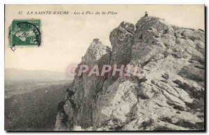 Old Postcard The La Sainte Baume has Pics of St Pilon