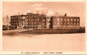 Kansas Great Bend St Rose's Hospital Albertype