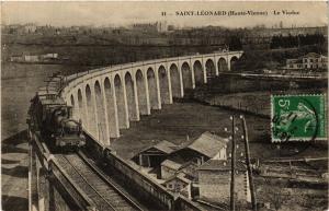 CPA St-LÉONARD (Haute-VIENNE) - Le Viaduc (293873)